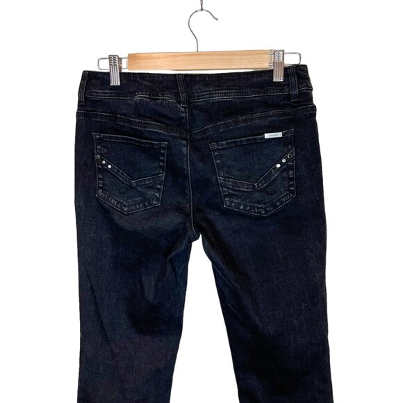 CHICO'S‎ So Slimming Jeans XS Womens Black Denim Size Short Extra Small - Picture 3 of 7